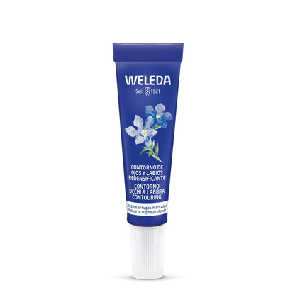 Ögon- och läppkonturkräm med blå gentiana och edelweiss från Weleda 10 ml