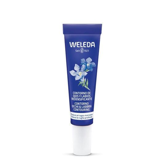 Contour des yeux et des lèvres redensifiant à la gentiane bleue et à l'edelweiss Weleda 10 ml