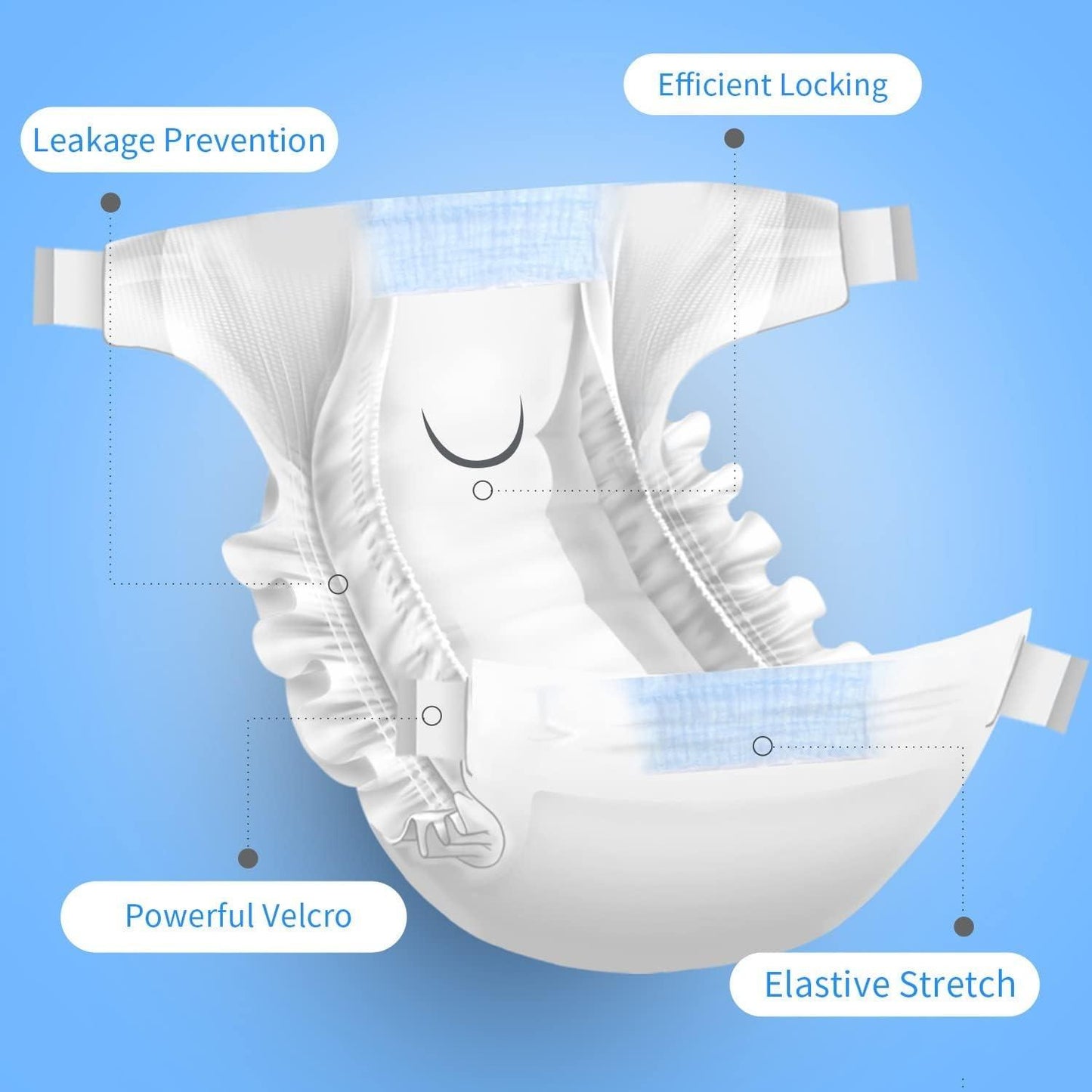 Nobleza Hündinnenwindeln L 12 Stück