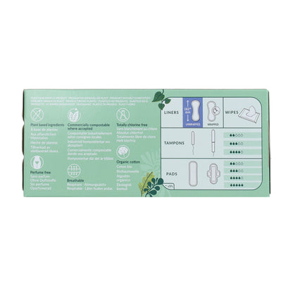 Natracare 100% Eco Cotton Ultra Thin Panty Liners 22 pcs