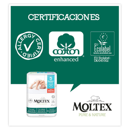 Moltex Pure & Nature T5-blöjor (9-14 kg), 20 st