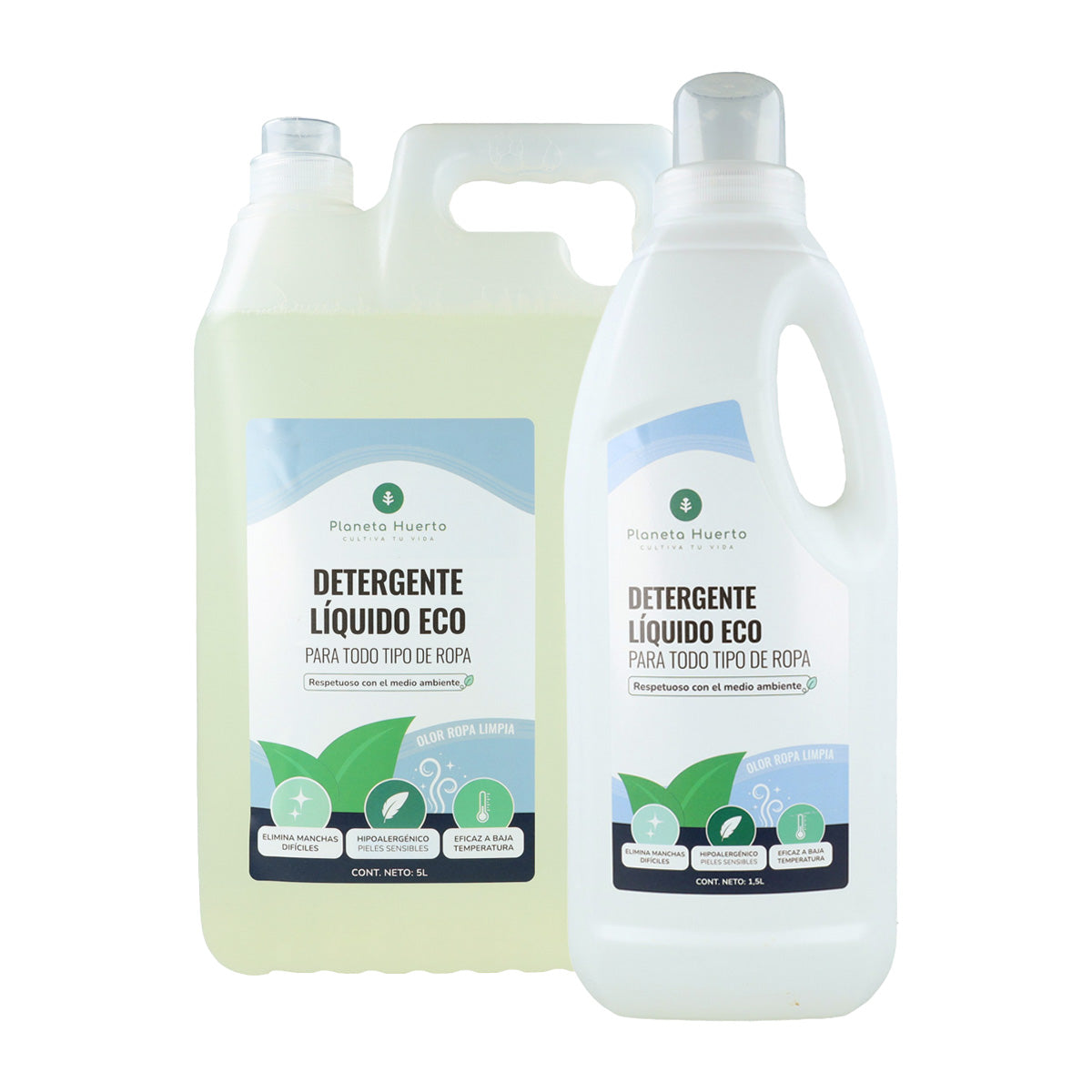 Flüssigwaschmittel Eco Natural saubere Wäsche Duft Planeta Huerto 5 Liter