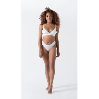 Białe majtki z bawełny organicznej Minimalism XXL