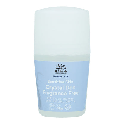 Urtekram Fragrance-Free Roll-On Deodorant 50 ml