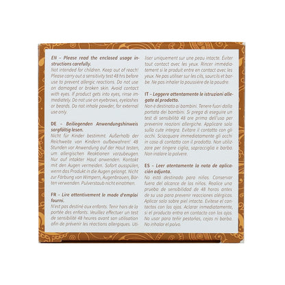 2x-pakket Natuurlijke haarkleurstof goudbruin Khadi 100 g