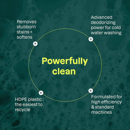 2-in-1 Waschmittel und Weichspüler Natur + Technologie Mountain Essence, Attitude, 35 Wäschen