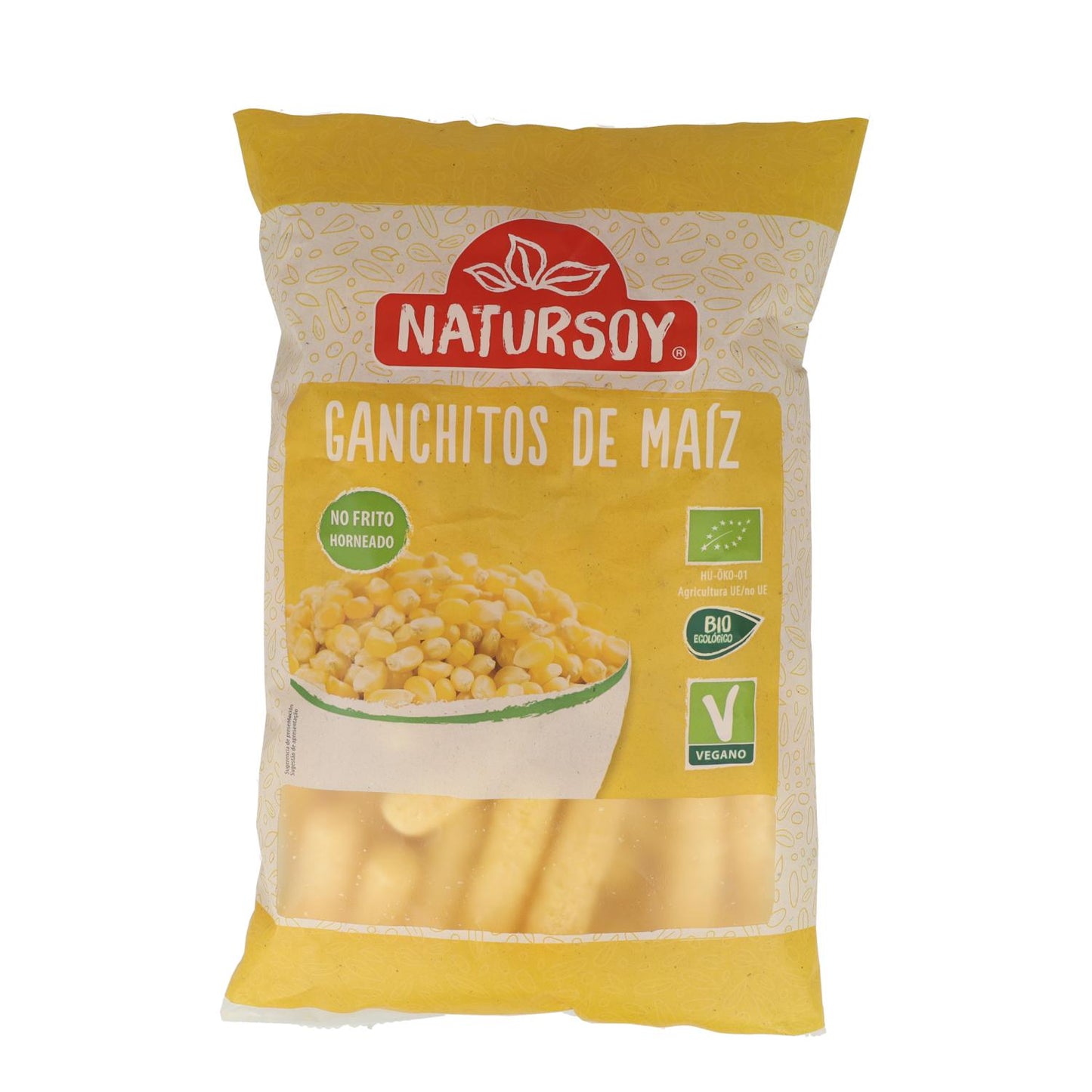 Organic Corn Snacks 75 g Natursoy
