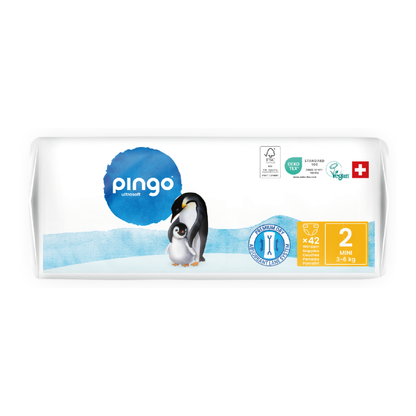 Pannolini T2 (3-6 kg) Pingo 42 pezzi
