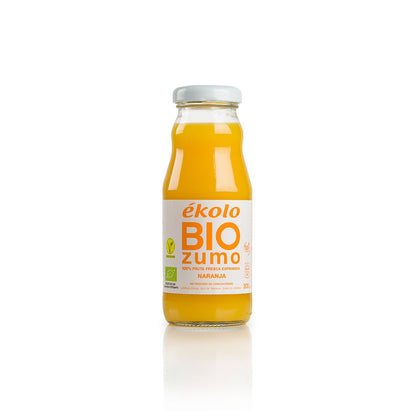 Ékolo 100% Bio-Orangensaft, frisch gepresst, 200 ml