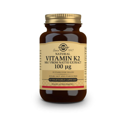 Vitamin K2, 50 pflanzliche Kapseln à 100 μg