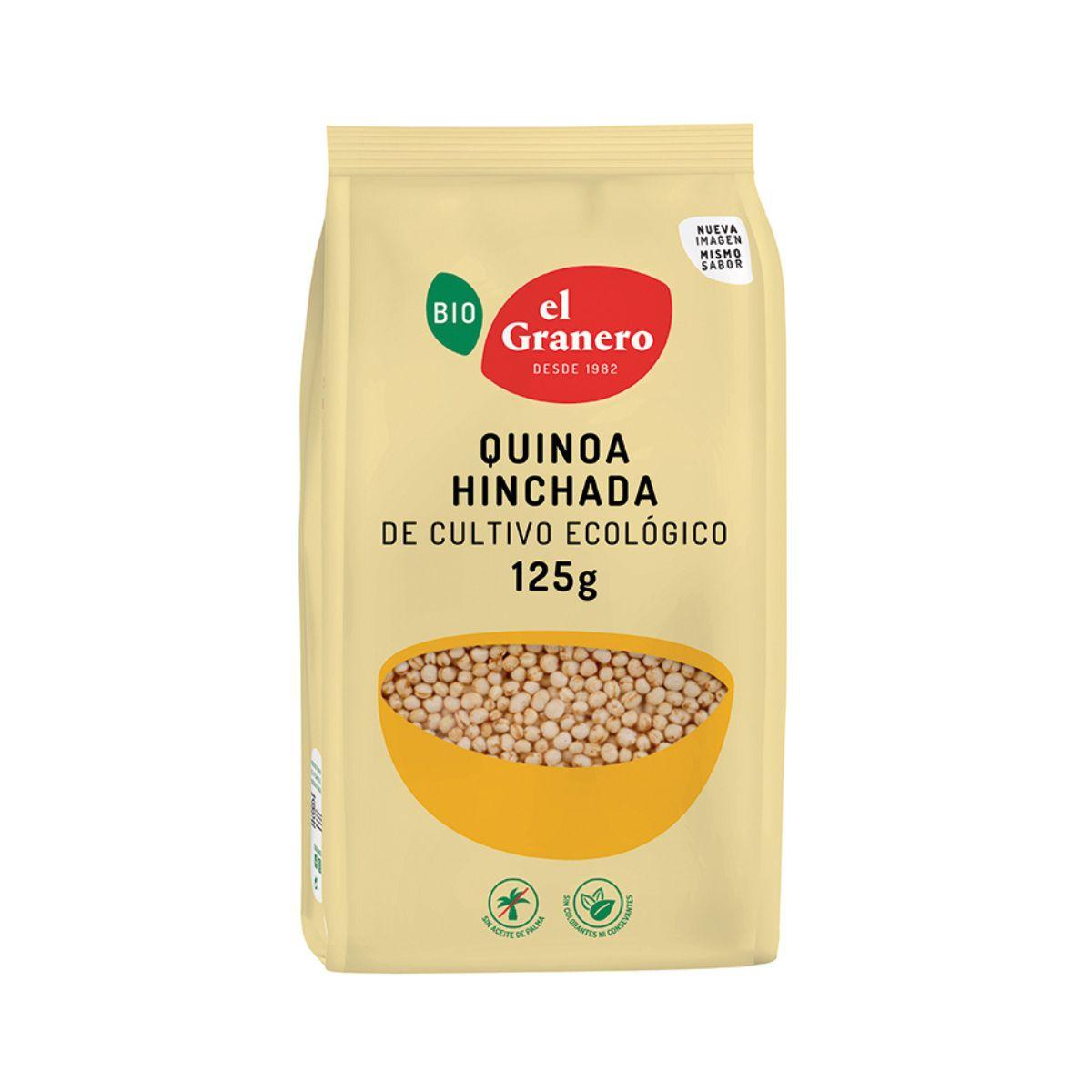 Quinoa soufflé biologique d'El Granero, 125 g