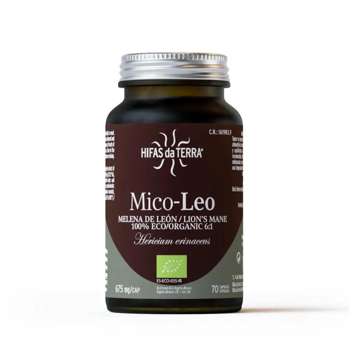 Mico Leo Melena de León BIO Hifas da Terra 675 mg 70 capsule