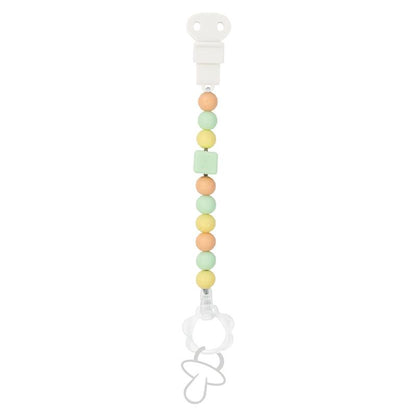 Pacifier clip (with pacifier clip) Doukidou Blue-White