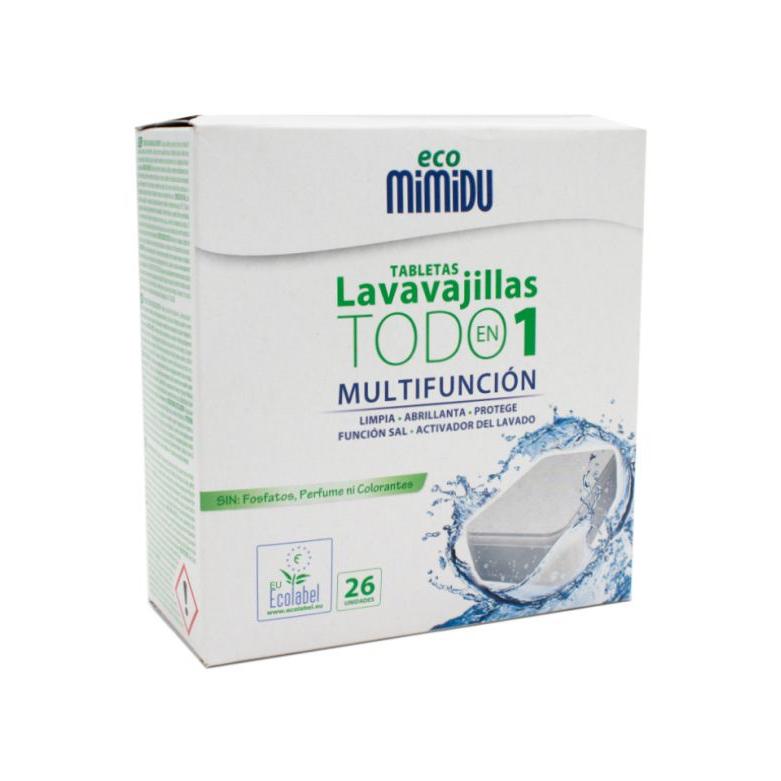 Tablette pour lave-vaisselle tout-en-un Mimidu ECO 26 doses