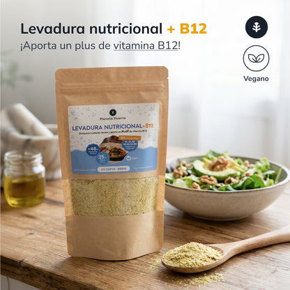 Levure nutritionnelle + B12 Planeta Huerto
