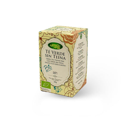 Artemis koffeinfreier Grüner Tee, 20 Teebeutel