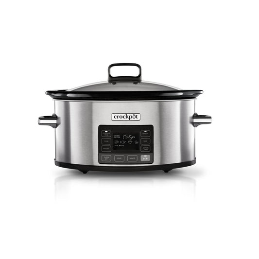 Mijoteuse numérique Crockpot Timeselect 5,6 L CSC066X (reconditionnée)