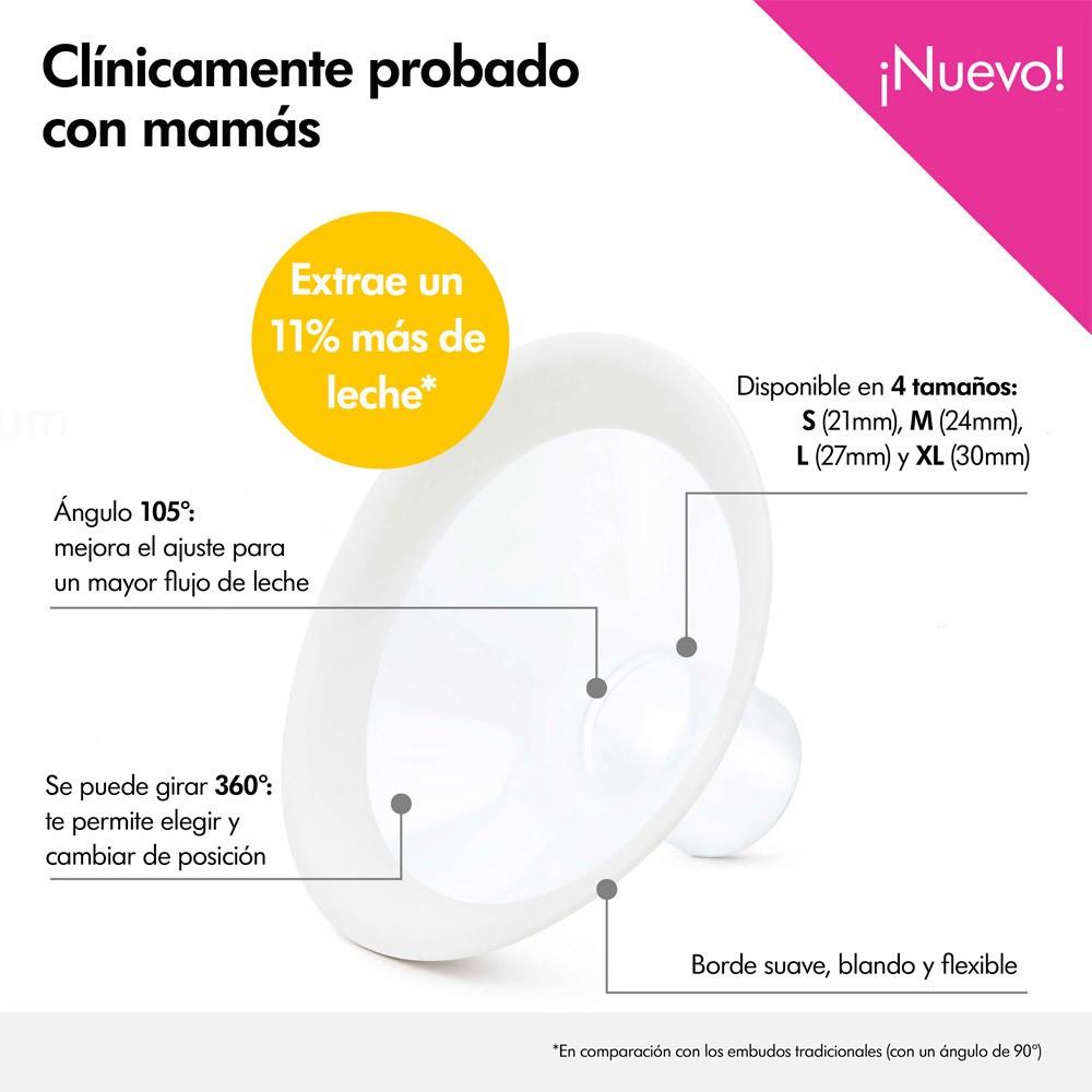 Embudo de extracción Personalfit  Meleda 30 mm talla XL