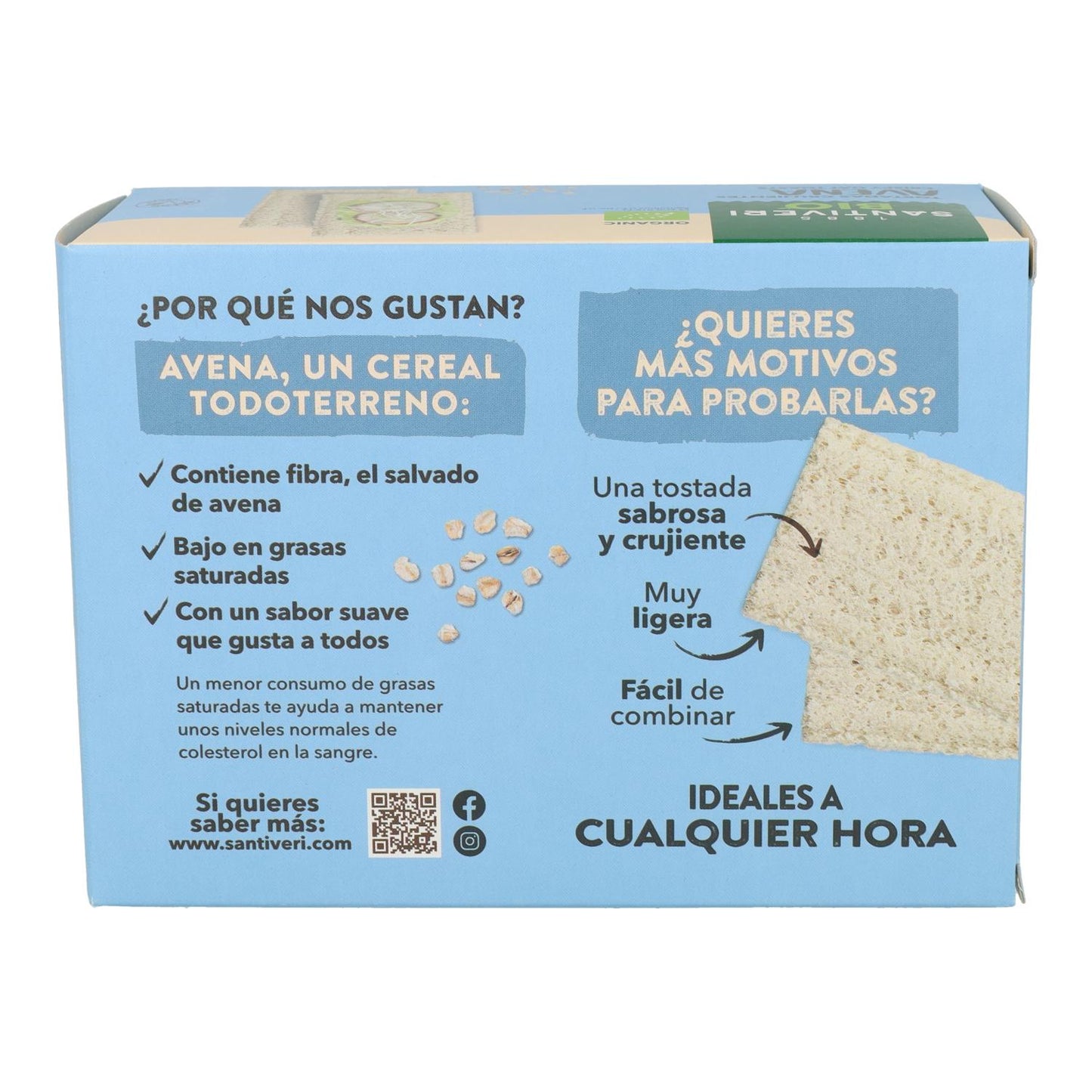 Santiveri Light und Crunchy Oat Toasts 100g