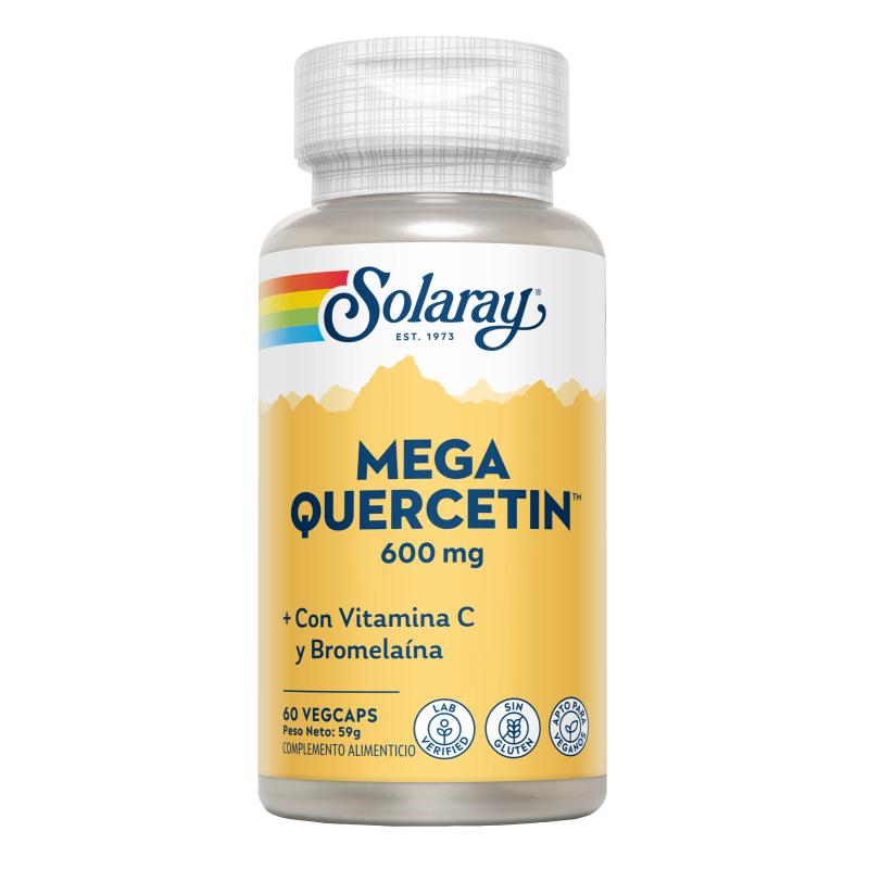 Solaray Mega Quercetin 600 mg, 60 capsules