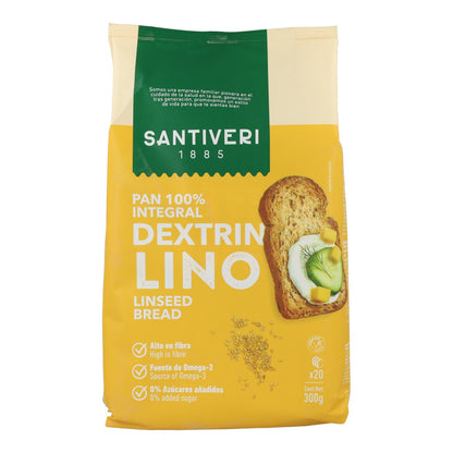 Dextrin 100% Vollkornbrot mit Santiveri Leinen 300 g
