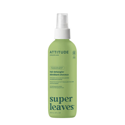Hårbalsam Super leaves Närande och lugnande Olivblad Attitude 240 ml