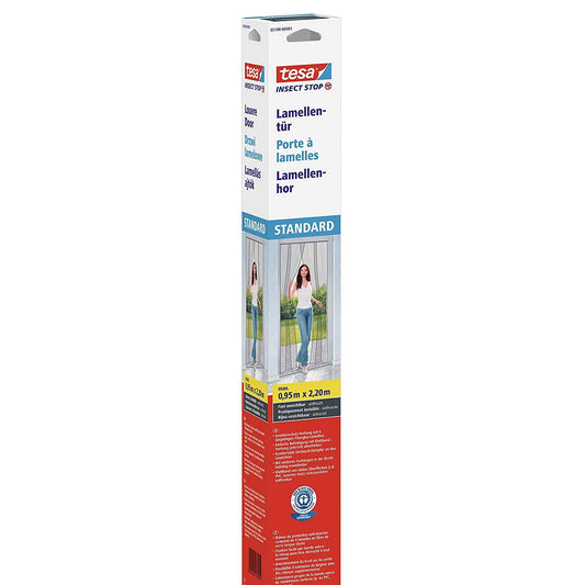 Zanzariera standard nera 2,2 m x 0,95 m Tesa