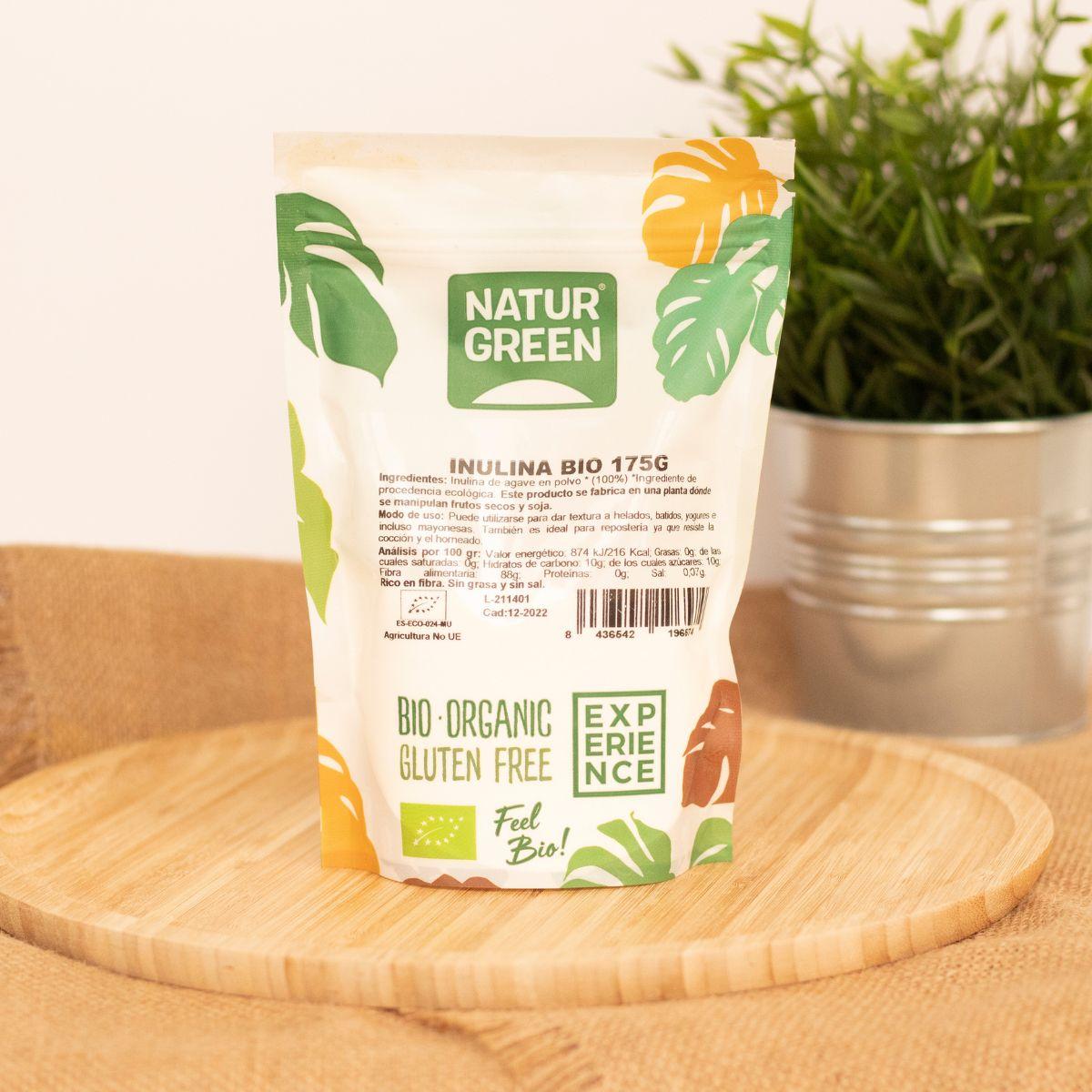 Biologische inuline NaturGreen 175 g
