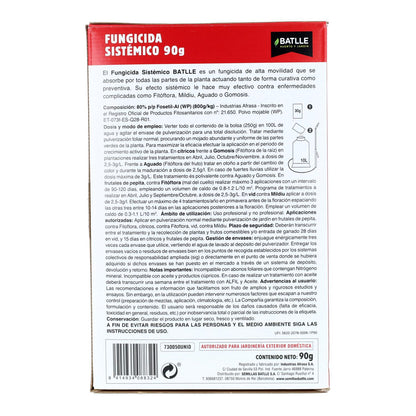 Fungicida sistemico 3 x 30 g Batlle