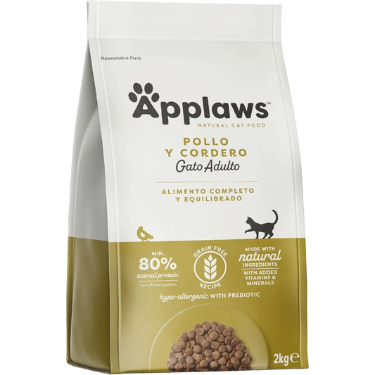 Applaws Cat Dry Chicken and Lamb 2 kg Grain-free natural cat food