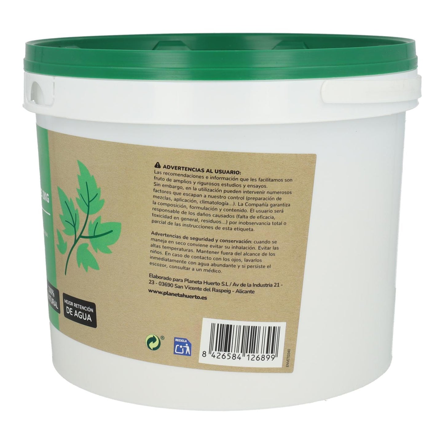 Pack of 3 x Planeta Huerto Diatomaceous Earth 2 kg