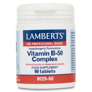 Vitamin-B-Komplex 50 Lamberts, 60 Tabletten