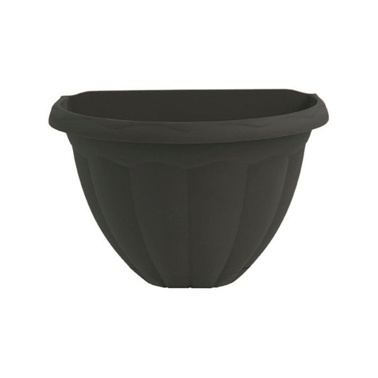 Doniczka ścienna w kolorze antracytowym  30 x 20 x 20