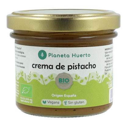 Lot de 2 pots de crème de pistache 100 % bio Planeta Huerto 100 g