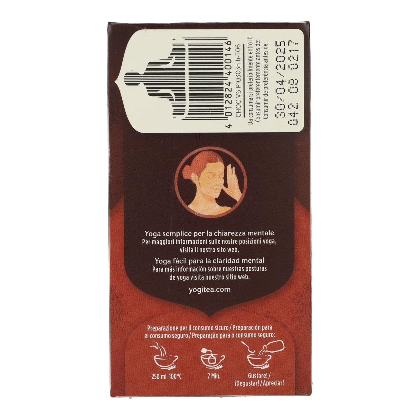 Yogi Tea Organic Chocolate 17 tea bags