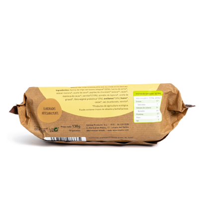 Bezglutenowe ciastka z kaszą gryczaną, czekoladą i orzechami laskowymi BIO Zealia 130 g