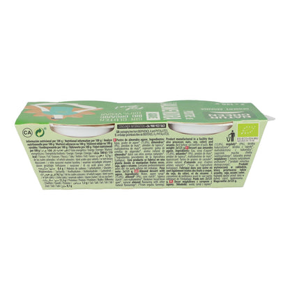 NaturGreen Mandel-Agaven-Dessert, 2 x 125 g