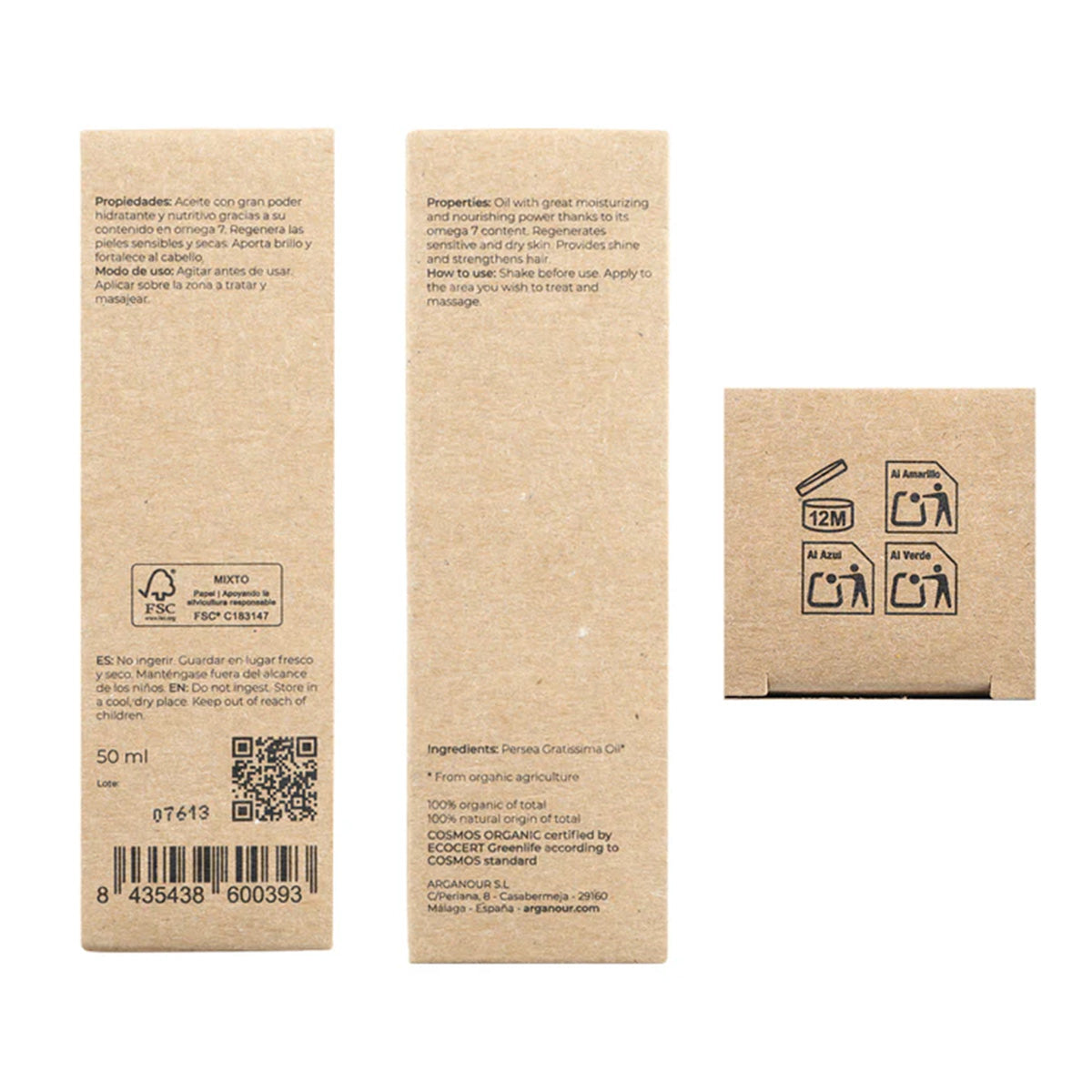 Olej z awokado BIO Arganour 50 ml