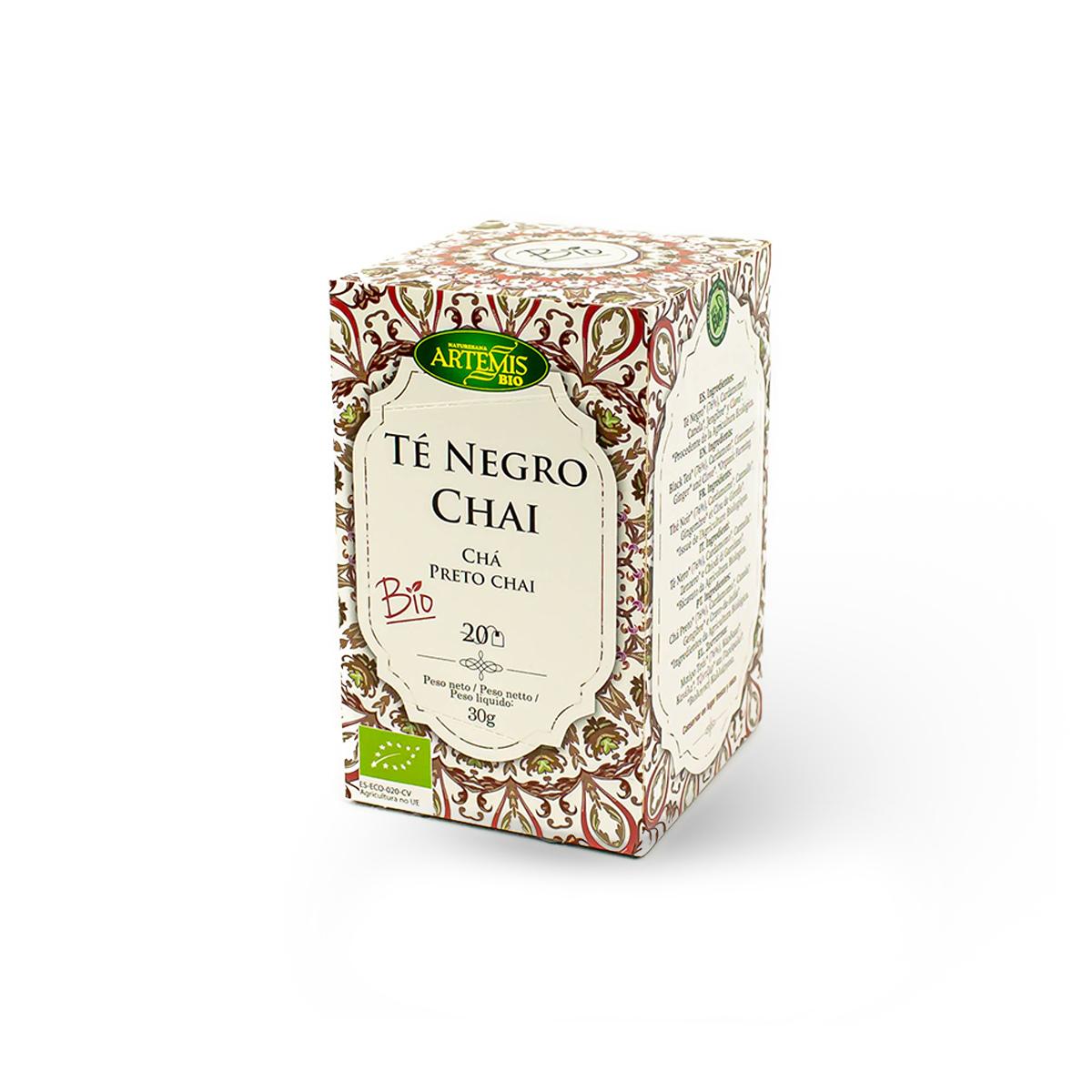 Eco Black Chai Tea 20 Artemisbio Filter