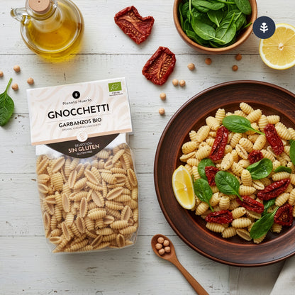 Gnocchetti de pois chiches ECO sans gluten Planeta Huerto 250 g