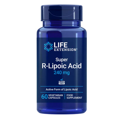 Super R-Lipoic Acid 240 mg, Life Extension 60 capsules