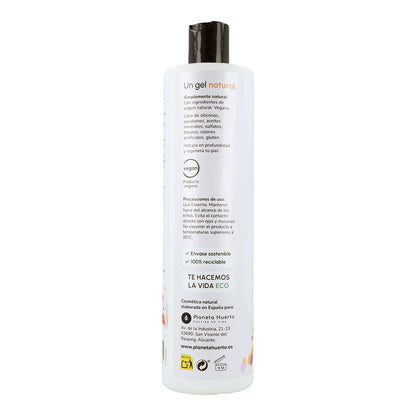 Duschgel Hibiskusblüte und Orange Planeta Huerto 500 ml