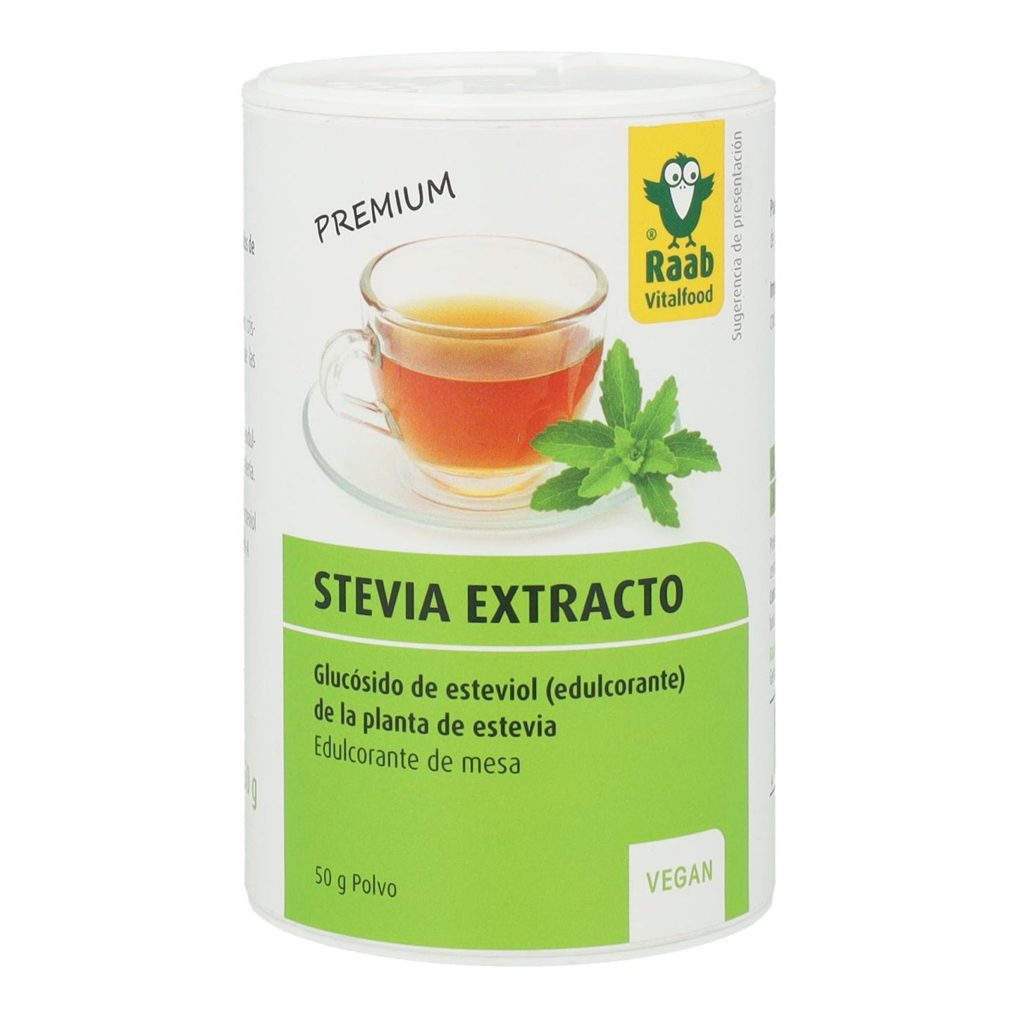 Stevia Premium Pulver Raab, 50 g