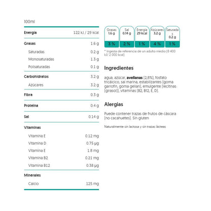 Alpro hasselnötsdryck 1 liter