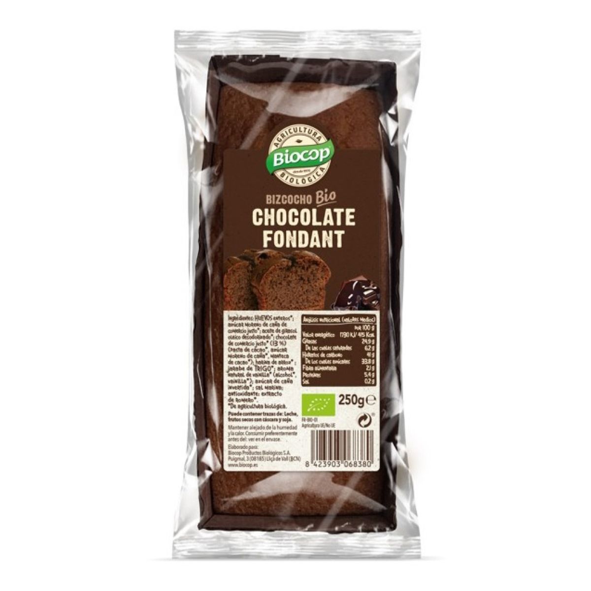 Fondant-Schokoladenkuchen Biocop 250 g
