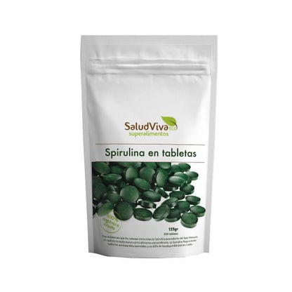 Spiruline ECO 260 comprimés 125 g, Salud Viva