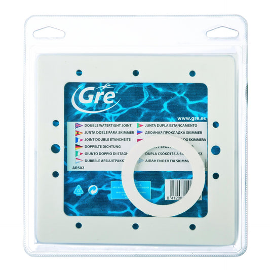 Double seal Skimmer Standard + 2 return valve seals Gre