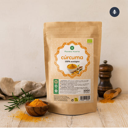 Planeta Huerto organic turmeric powder 500 g