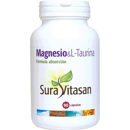 Magnesio L Taurina 90 Capsule Sura Vitasan