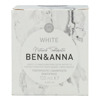Vit tandkräm Ben&Anna 100 ml